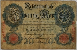 Germany - 20 Mark 1910