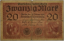 Germany - 20 Mark 1918