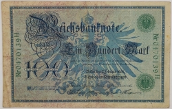 Germany - 100 Mark 1908