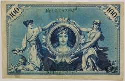 Germany - 100 Mark 1908 green seal