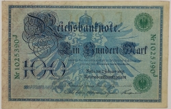 Germany - 100 Mark 1908