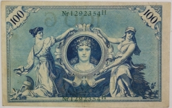 Germany - 100 Mark 1908 green seal