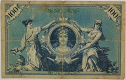 Germany - 100 Mark 1908 green seal