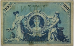 Germany - 100 Mark 1908 green seal