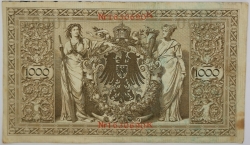 Germany - 1000 Mark 1910 red seal