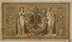 Germany - 1000 Mark 1910 red seal