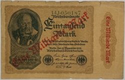 Germany - 1 Milliarde Mark 1923