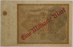 Germany - 1 Milliarde Mark 1923