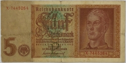 Germany - 5 Reichsmark 1942