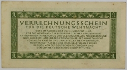 Germany - 1 Reichsmark 1944 Deutsche Wehrmacht 