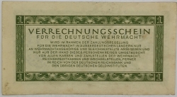 Germany - 1 Reichsmark 1944 Deutsche Wehrmacht 