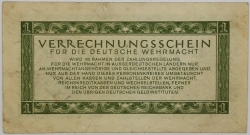 Germany - 1 Reichsmark 1944 Deutsche Wehrmacht 