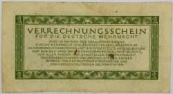 Germany - 1 Reichsmark 1944 Deutsche Wehrmacht 