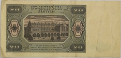 Poland - 20 Zlotych 1948