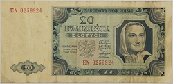 Poland - 20 Zlotych 1948