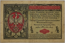 Poland - 1/2 Mark 1917
