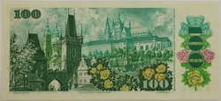 100 Kčs 1989