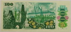100 Kčs 1989 