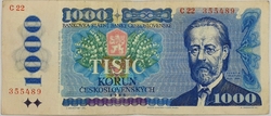 1000 Kčs 1985