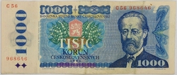1000 Kčs 1985