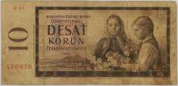 10 Kčs 1960