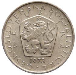 5 koruna 1969