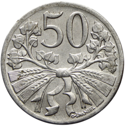 50 haléř 1951