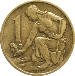 1 koruna 1969