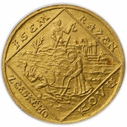 4. Dukátová medaile - Jsem ražen z českého kovu 1928