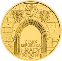 2016 - 5000 kč,  Hrad Kost B.K