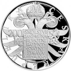 2017 - 200 kč, 300. výročí - Marie Terezie PROOF