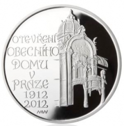 100. výročí Postaven Obecní dům v Praze PROOF