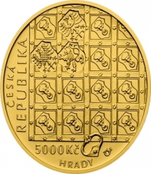 2017 - 5000 kč. Hrad Pernštejn B.K