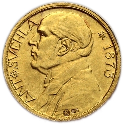 Dukátová medaile - Antonín Švehla 1873 - 1933 (s křížkem)