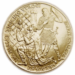 3. Dukátová medaile - 1000. výročí smrti sv. Václava 1929