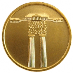 Zámek Kačina 2004 B.K (6,22 g./Zlato 999,9/1000)